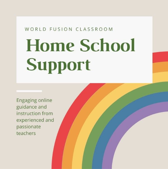 world fusion classroom home school support